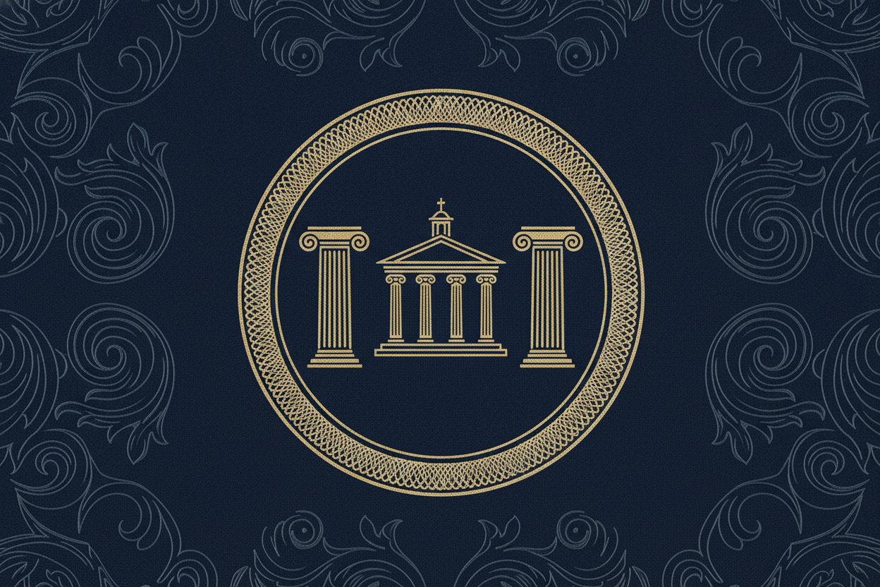 Delaware state seal with columns — Delaware LLC formation and transfer